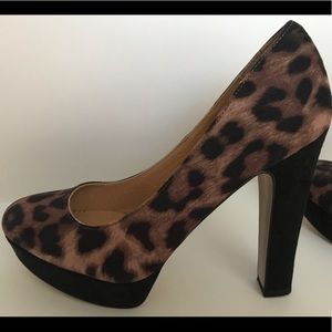 Roberto Vianni leopard print heel size 38